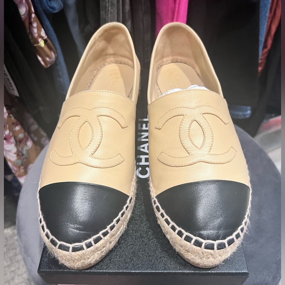 Chanel Lambskin Espadrille
